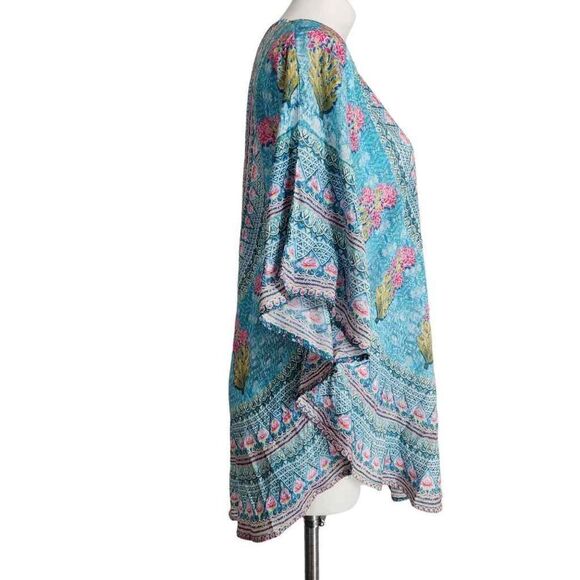 Tolani Collection shirt size XXS colorful kaftan - Picture 4 of 8